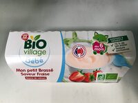 Brassé fraise bio