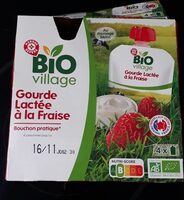 Gourde lactée à la fraise