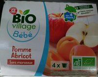 Purée Pomme Abricot sans morceaux