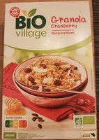 Granola cranberry