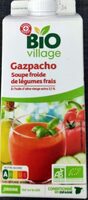 Gazpacho soupe froide de légumes frais