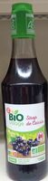 Sirop de cassis bio