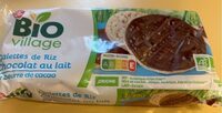 Galettes de riz chocolat au lait
