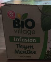 Infusion thym menthe