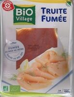 Truite fumée bio 3/4 tranches