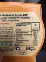 Paté de campagne au porc breton