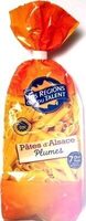 Pâtes d'Alsace Plumes (7 Œufs Frais par kilo de semoule)