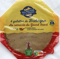 4 Galettes de Bretagne au sarrasin