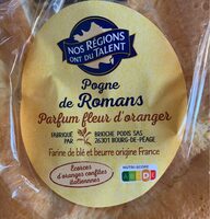 Pognes De Romans Fleur Oranger, Nos Régions Ont Du Talent 400g