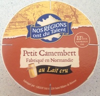 Petit Camembert au Lait Cru (22 % MG)