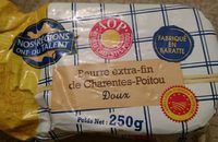 Beurre extra-fin de Charentes-Poitou doux