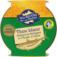 Thon blanc Bretagne huile olive