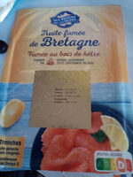 Truite fumée de Bretagne