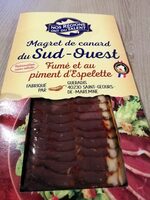 Magret de Canard Fumé au Piment d'espelette