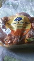 Couronne des rois saupoudrée de perles de sucre