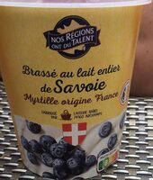 Brasse au lait entier de savoie (myrtille