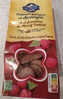 Croquants fabriqués en Auvergne a la framboise