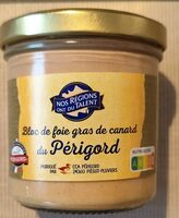 Bloc de foie gras de canard du Périgord