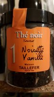 Thé Noir saveur Noisette Vanille