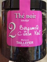 2 - Thé Noir Saveur Bergamote, Citron Vert