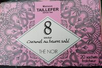 Thé noir saveur caramel beurre salé