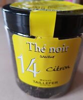Thé noir saveur citron
