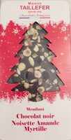 Chocolat noir amandes noisettes myrtille