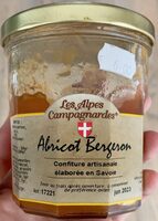 Confiture Abricot Bergeron