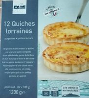 12 Quiches Lorraines