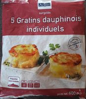 5e gratins dauphinois individuels surgelés