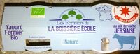 Yaourt fermier bio nature
