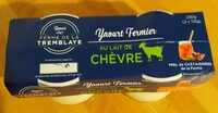 Yaourt fermier au lait de chèvre Miel de châtaigner