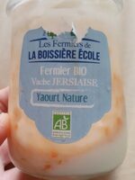 Yaourt nature fermier bio