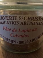 Pâté de lapon au calvados