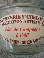 Pate de campagne a l'ail
