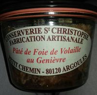 Pâté de foie de volaille au genièvre