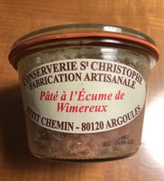 Pâté à l'Écume de Wimereux