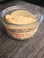 Rillettes de truite au zeste de citron