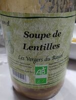 Soupe de lentilles