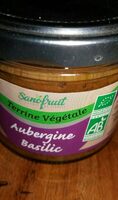 Terrine végétale aubergine basilic
