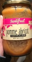 Compote allégée pomme abricot