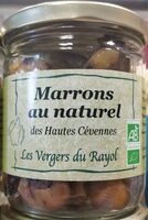 Marrons au naturel
