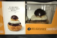 2 religieuses chocolat
