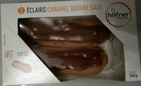 2 Éclairs Caramel Beurre Salé