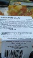 Tarte aux fruits