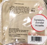 Tartelette chocolat noisette