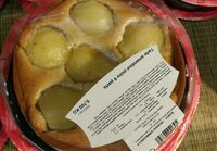 Tarte amandine poire 6 parts La pièce de