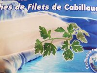 Tranches de filets de cabillaud