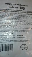 1KG Beignet Calamar a La Romaine 40 / 60