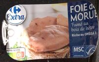 Foie de morue fumé au bois de hêtre
